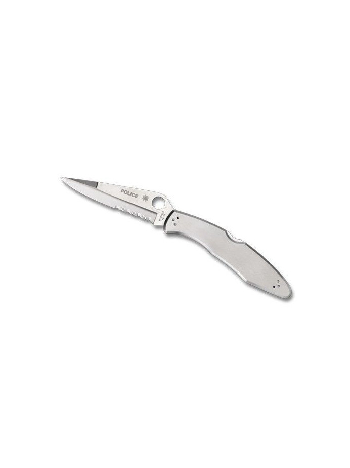 NAVAJA POLICE FILO Y SIERRA SPYDERCO
